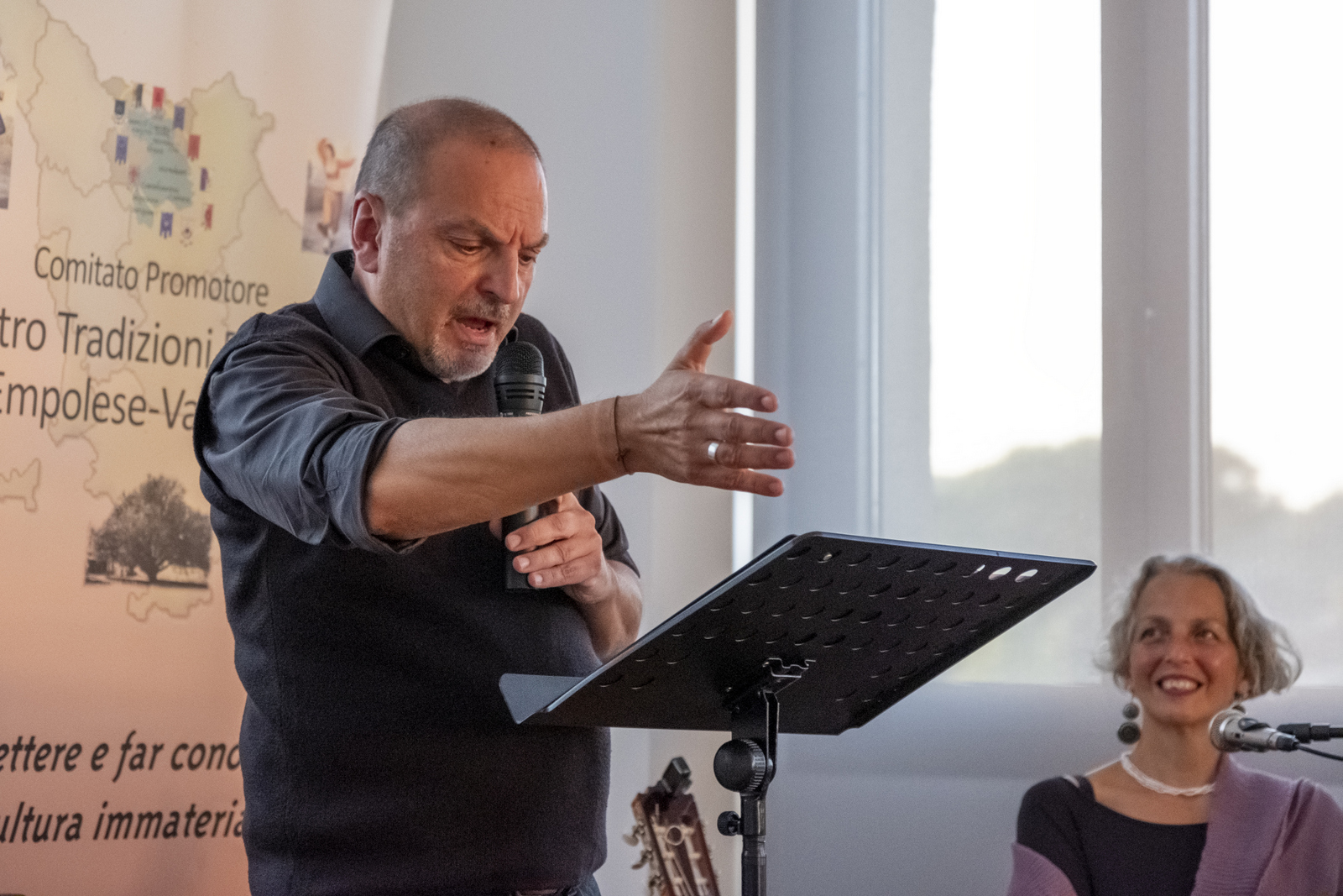 Vinci - 26/10/2019 - Performance Giornata Tradizioni dell'Attore Andrea Giuntini