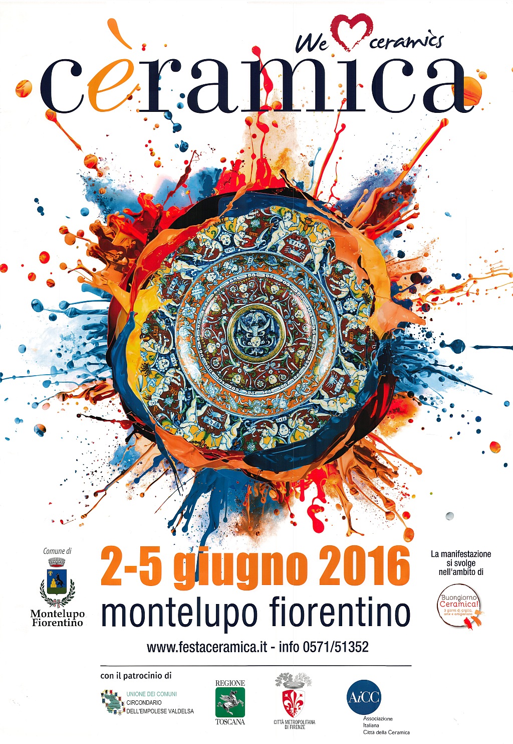 Locandina Festa della Ceramica 2016