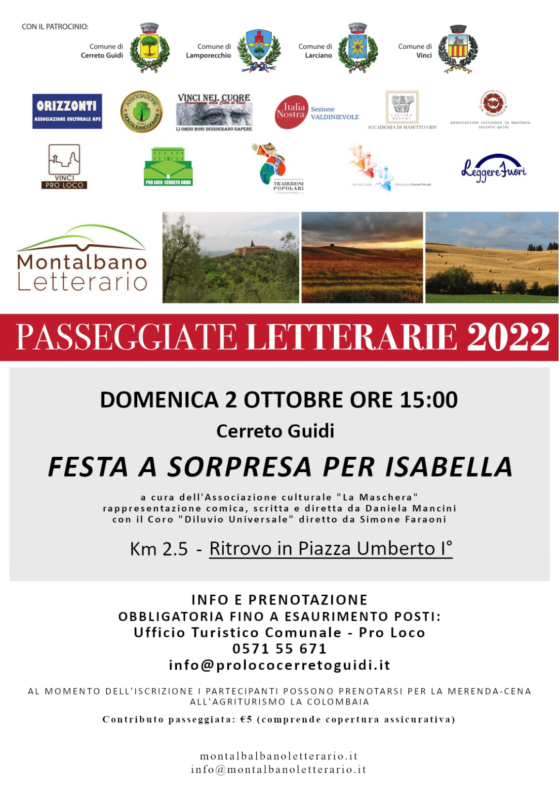 Passeggiate Letterarie 2022