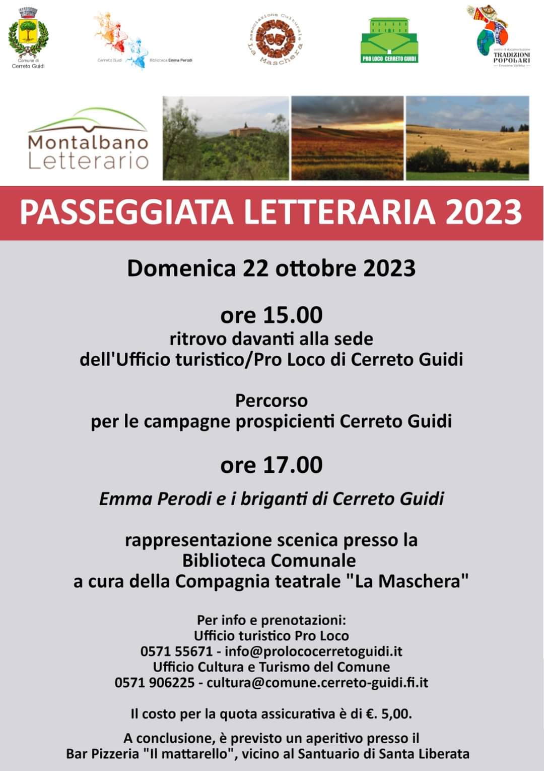 Passeggiata letteraria 2023 